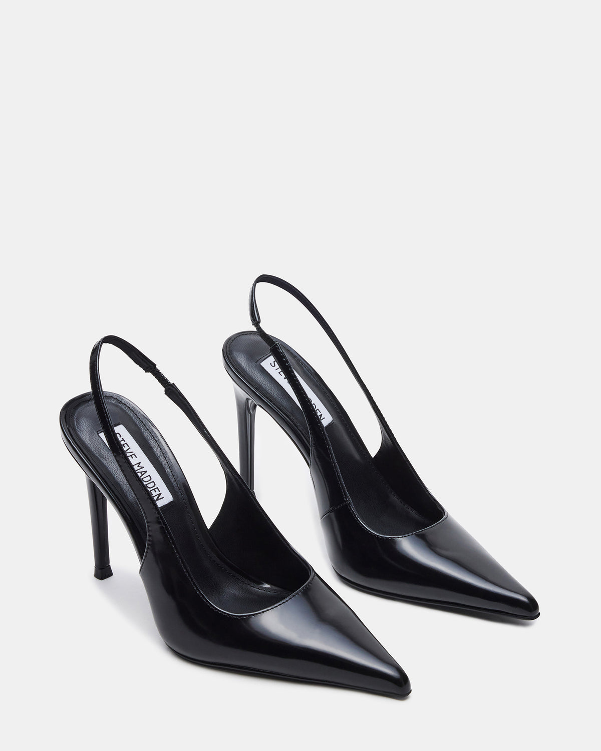 REYES Black Box Slingback Stiletto Pointed-Toe Pump Women's Heel Steve Madden BLACK BOX