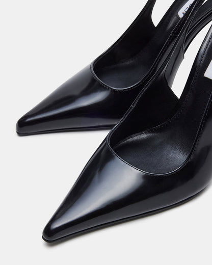 REYES Black Box Slingback Stiletto Pointed-Toe Pump Women's Heel Steve Madden BLACK BOX