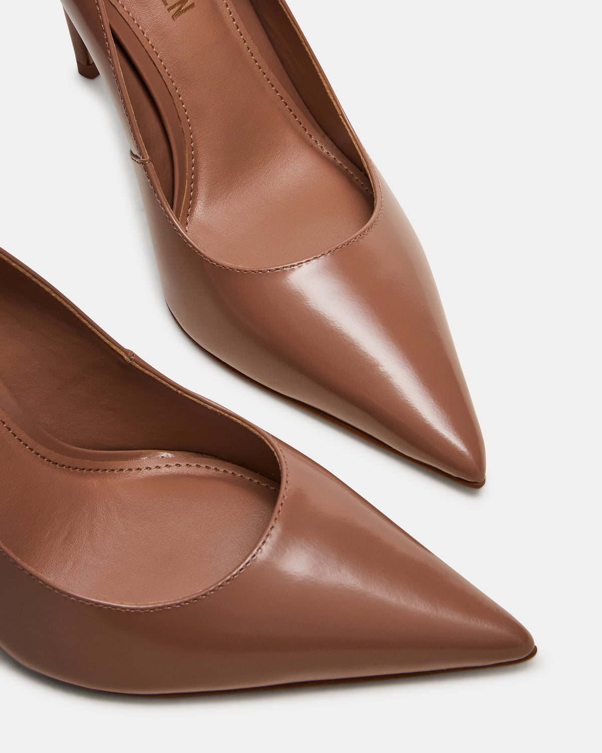 NOIR Mocha Pointed-Toe Stiletto Pump Women's Heels Steve Madden MOCHA