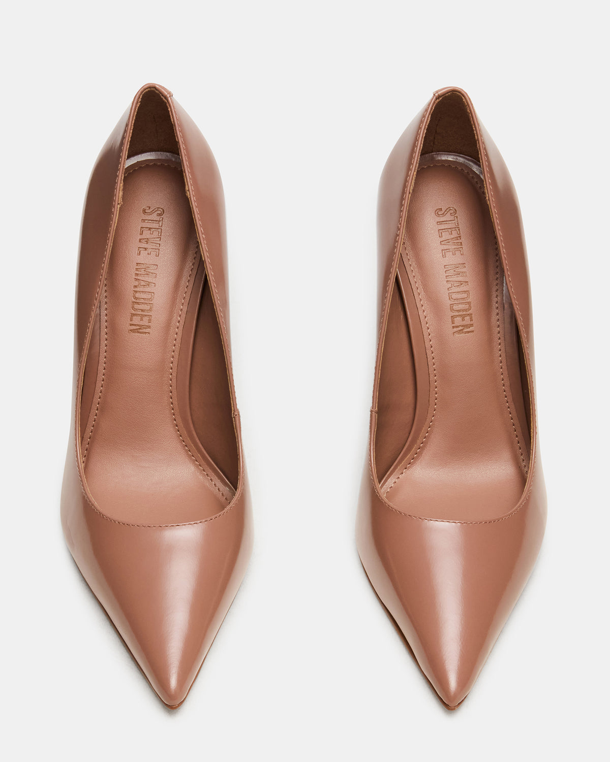 NOIR Mocha Pointed-Toe Stiletto Pump Women's Heels Steve Madden MOCHA