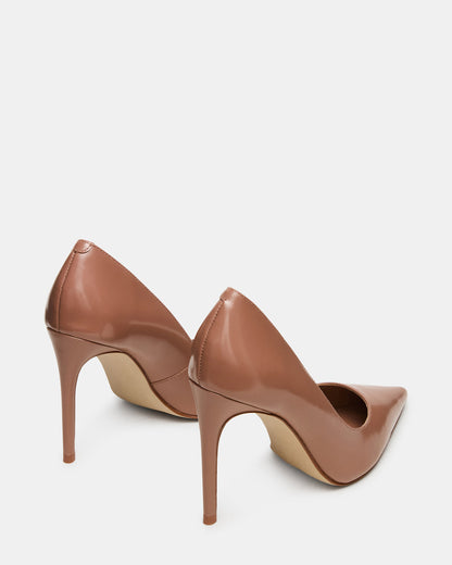 NOIR Mocha Pointed-Toe Stiletto Pump Women's Heels Steve Madden MOCHA