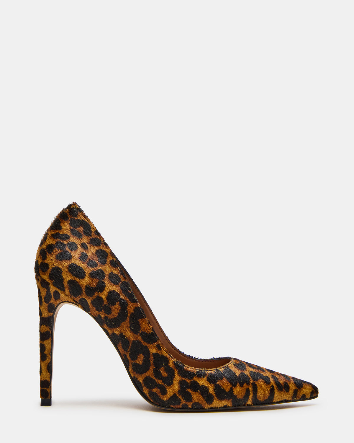 NOIR Leopard Pointed-Toe Stiletto Pump Women's Heels Steve Madden LEOPARD