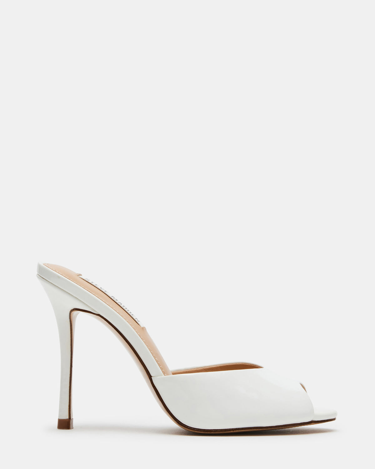 PRIYA White Patent Women's Mule Steve Madden WHITE PATENT