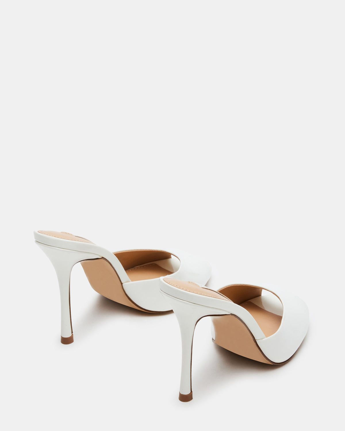 PRIYA White Patent Women's Mule Steve Madden WHITE PATENT