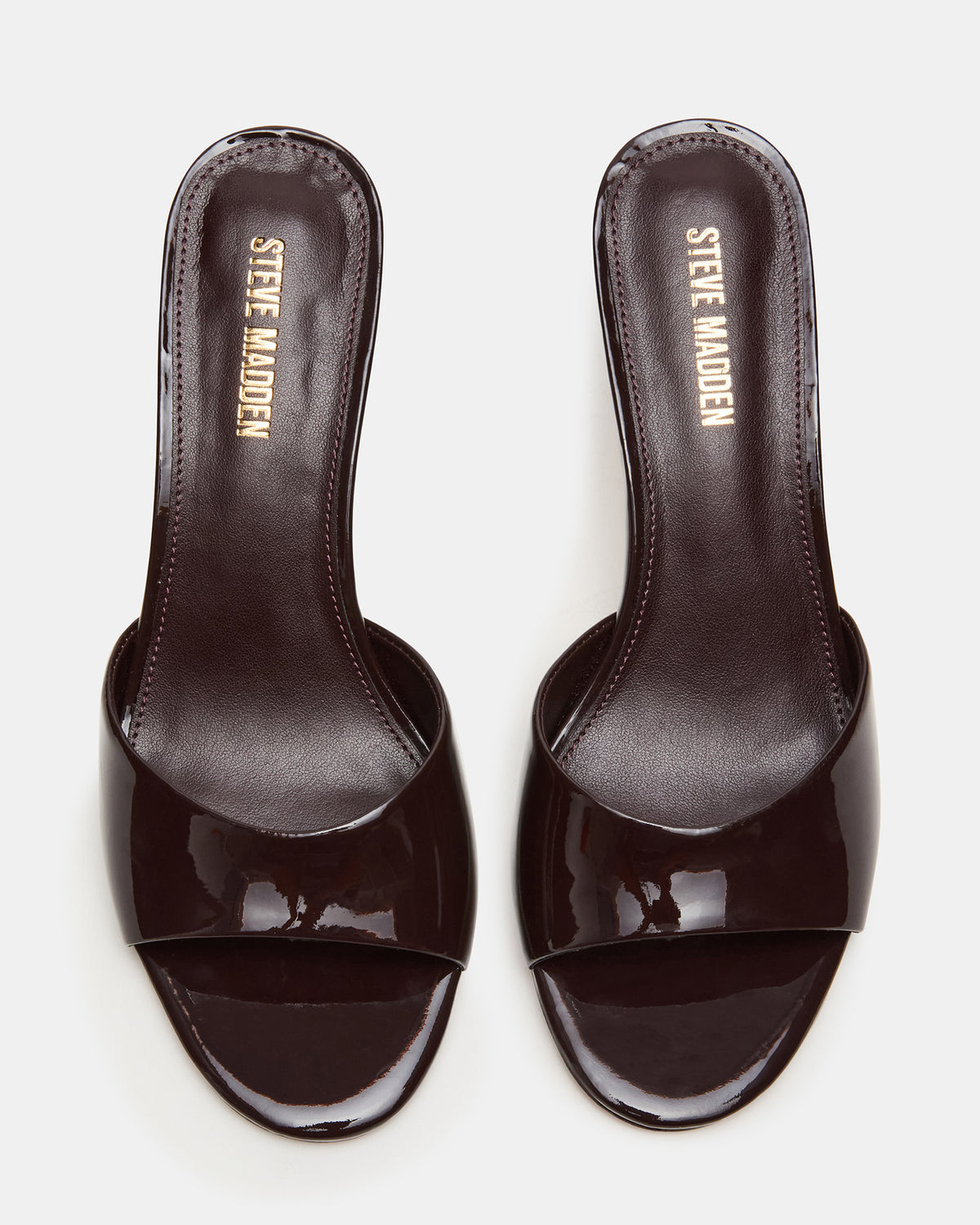 KENDRIX Brown Leather Women's Mule Heel Steve Madden BROWN LEATHER