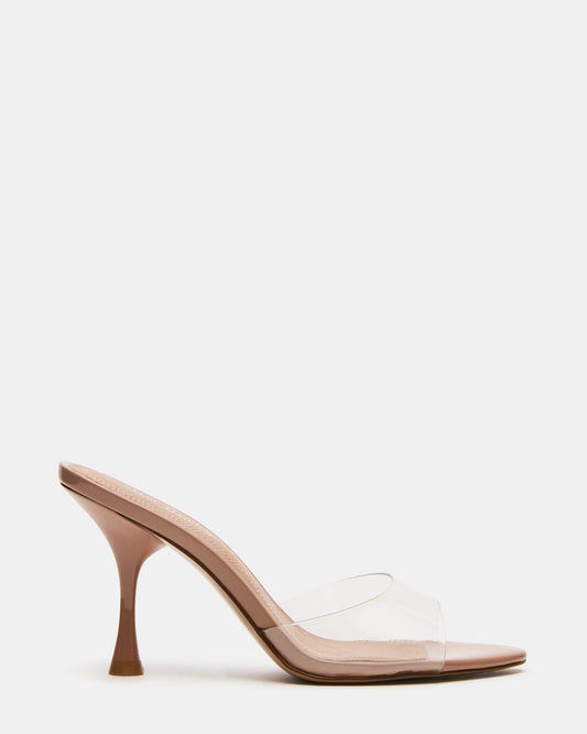 SANTI Clear Pointed-Toe Mule Women's Heel Steve Madden CLEAR
