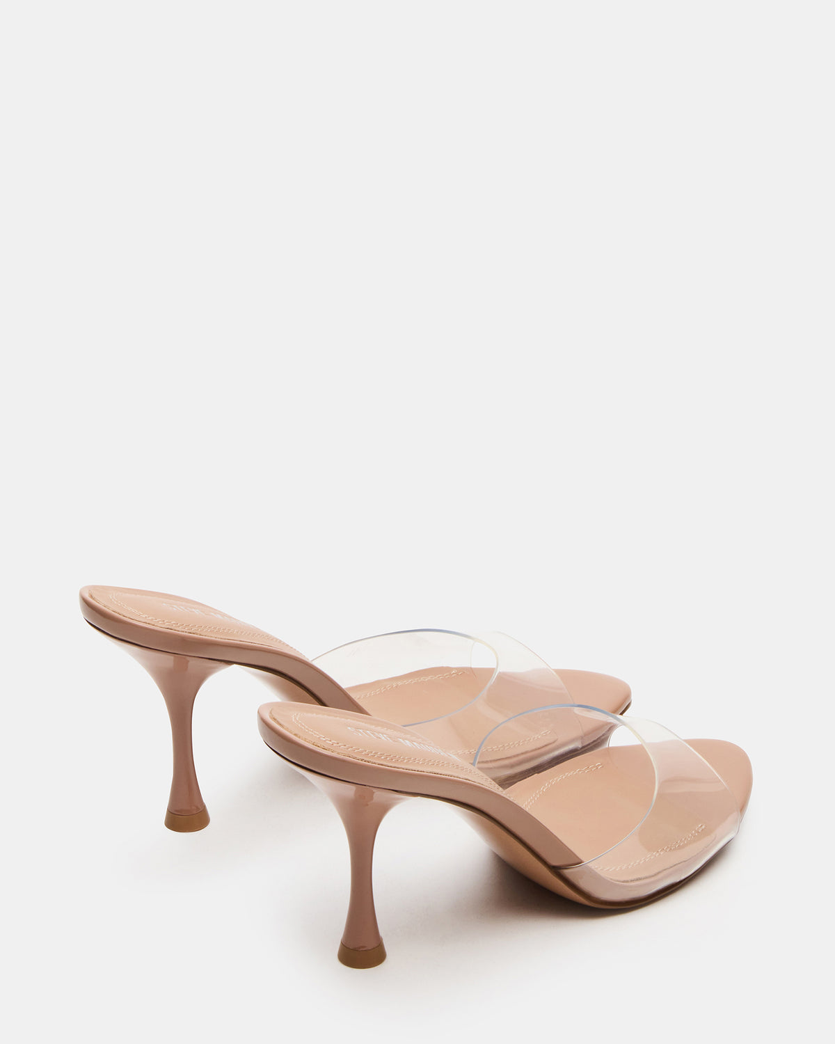 SANTI Clear Pointed-Toe Mule Women's Heel Steve Madden CLEAR