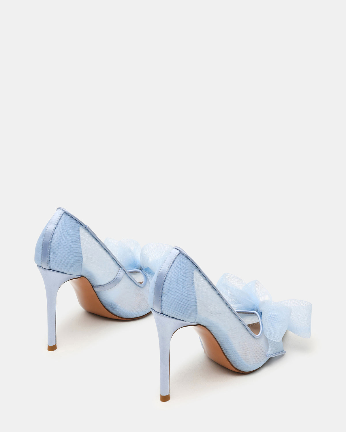 TAFFY Blue Bow Pointed-Toe Stiletto Pump Women's Heel Steve Madden BLUE