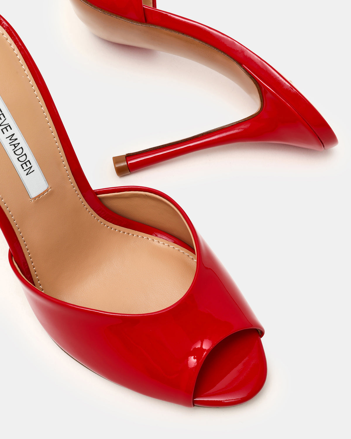 PRIYA Red Patent Mule Women's Heel Steve Madden RED PATENT