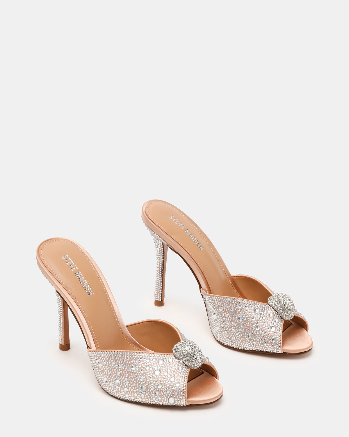 PRIYA Rhinestones Mule Women's Heel Steve Madden RHINESTONE