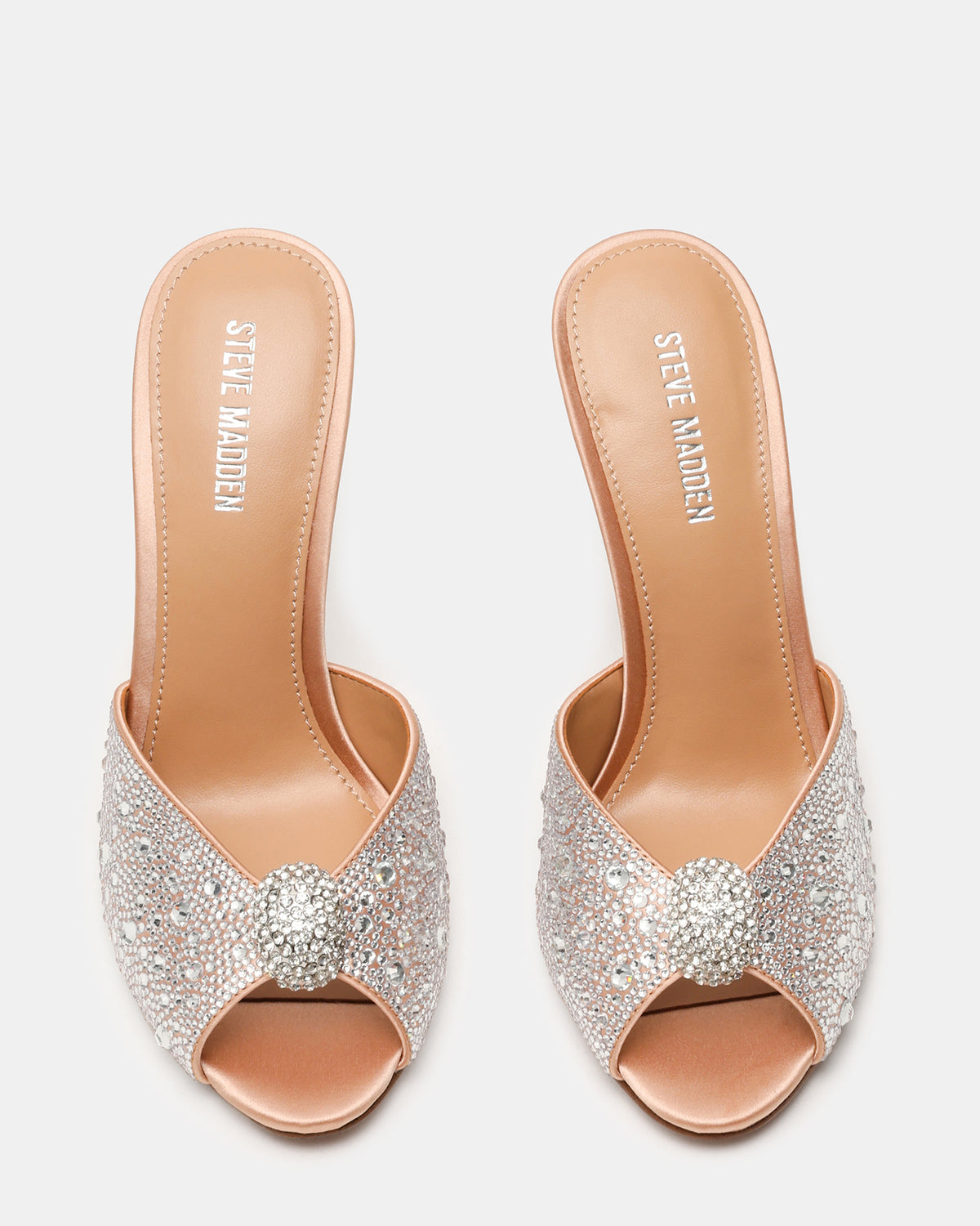 PRIYA Rhinestones Mule Women's Heel Steve Madden RHINESTONE