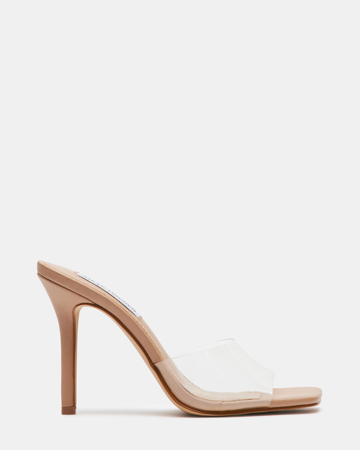 SIGNAL Clear Women's Designer Tall Stiletto Heels Steve Madden CLEAR