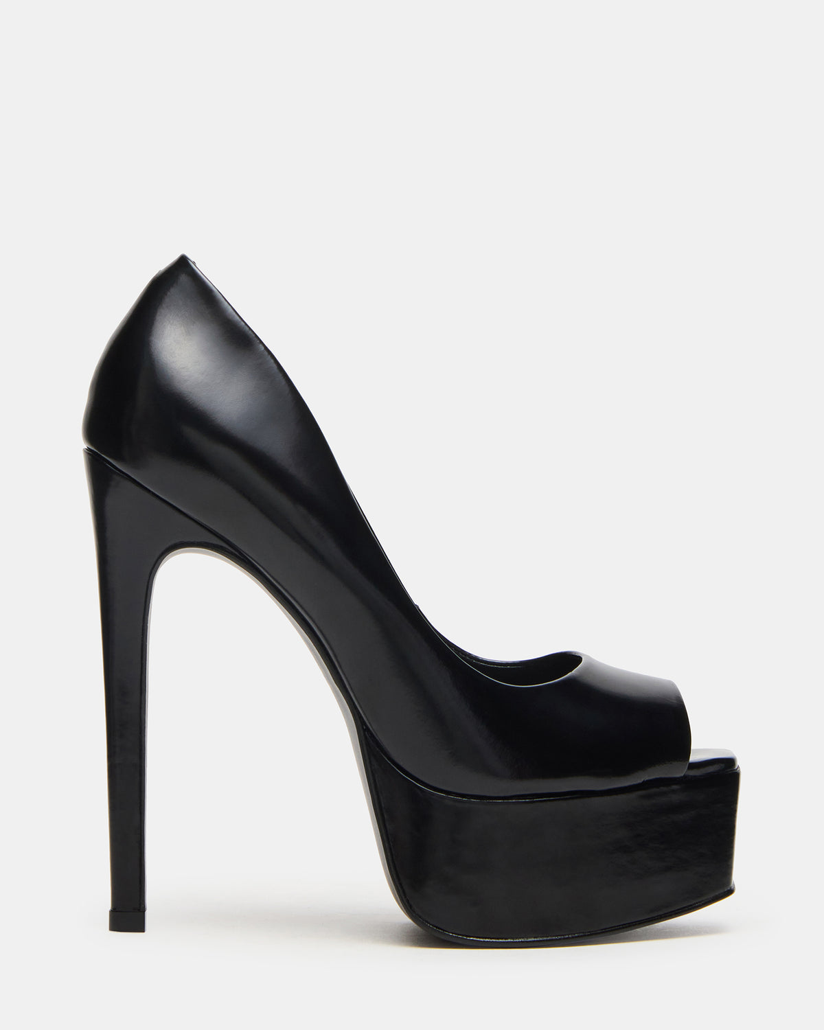 IVES Black Box Platform Square-Toe Stiletto Women's Heel Steve Madden BLACK BOX