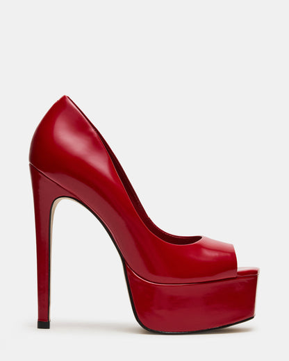 IVES Red Box Platform Square-Toe Stiletto Women's Heel Steve Madden RED BOX