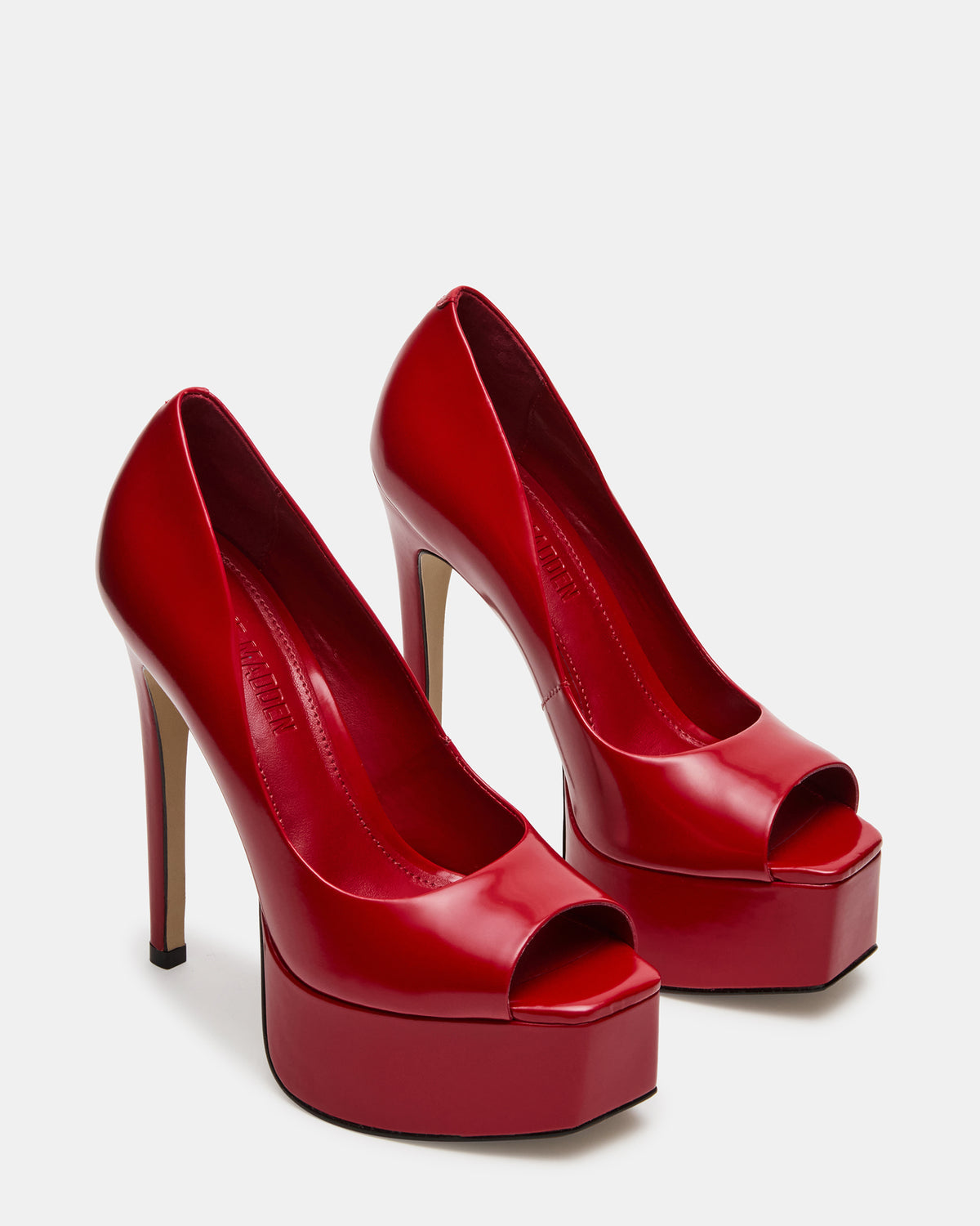 IVES Red Box Platform Square-Toe Stiletto Women's Heel Steve Madden RED BOX