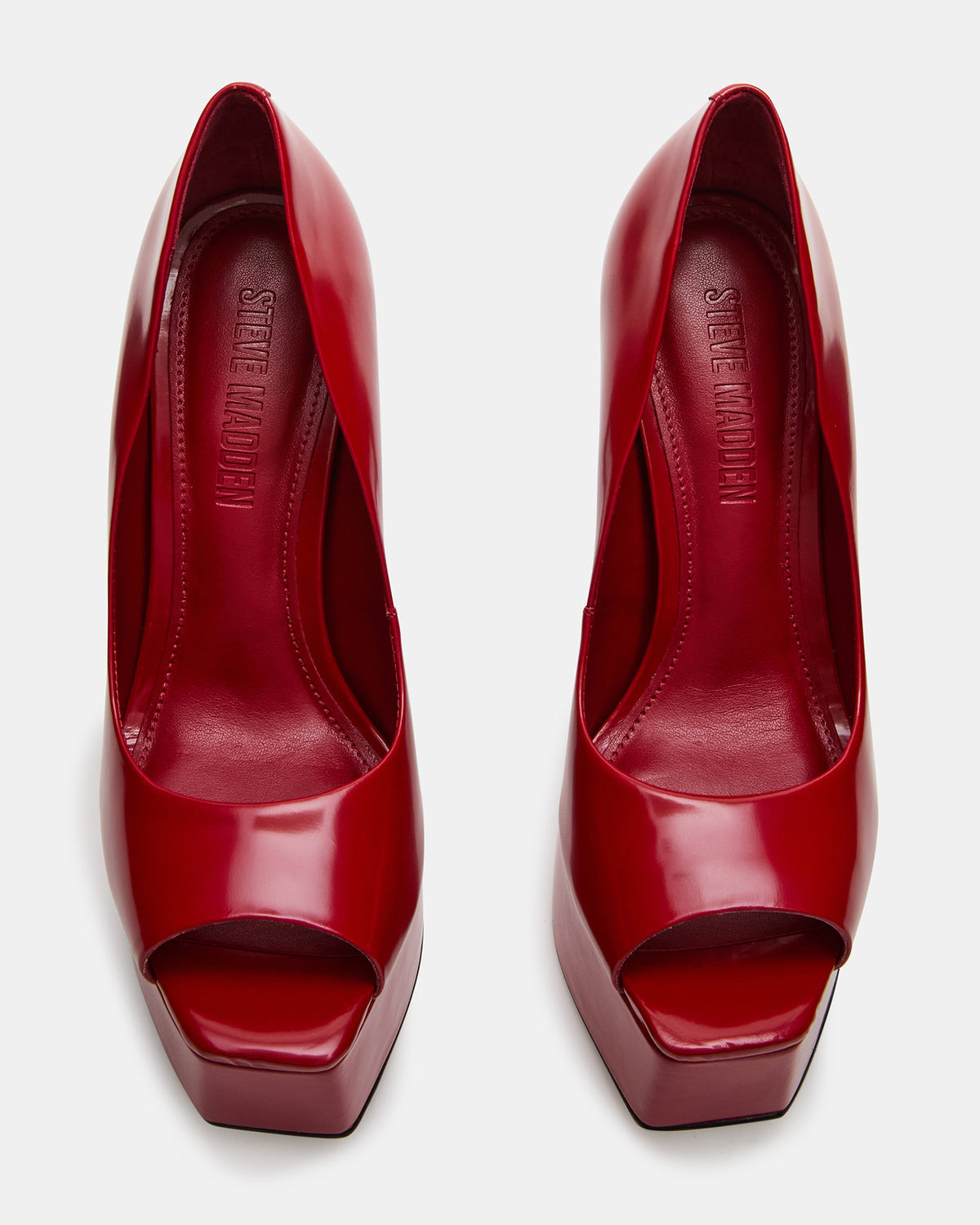 IVES Red Box Platform Square-Toe Stiletto Women's Heel Steve Madden RED BOX