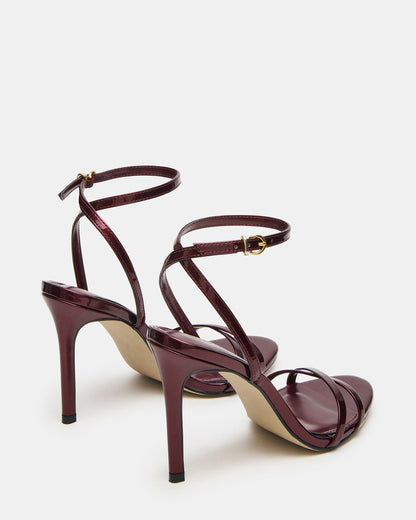 JYPSEY Cherry Pearl Strappy Stiletto Women's Heel Steve Madden CHERRY PEARL
