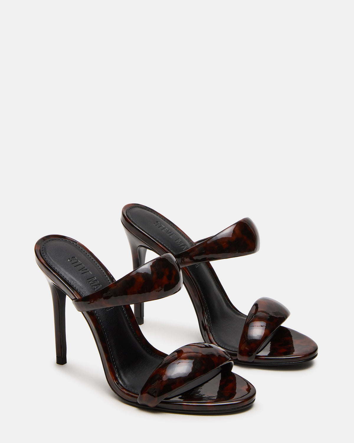 SATURN Tortoise Stiletto Mule Women's Heel Steve Madden TORTOISE