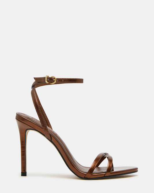 JYPSEY Topaz Pearl Strappy Stiletto Women's Heel