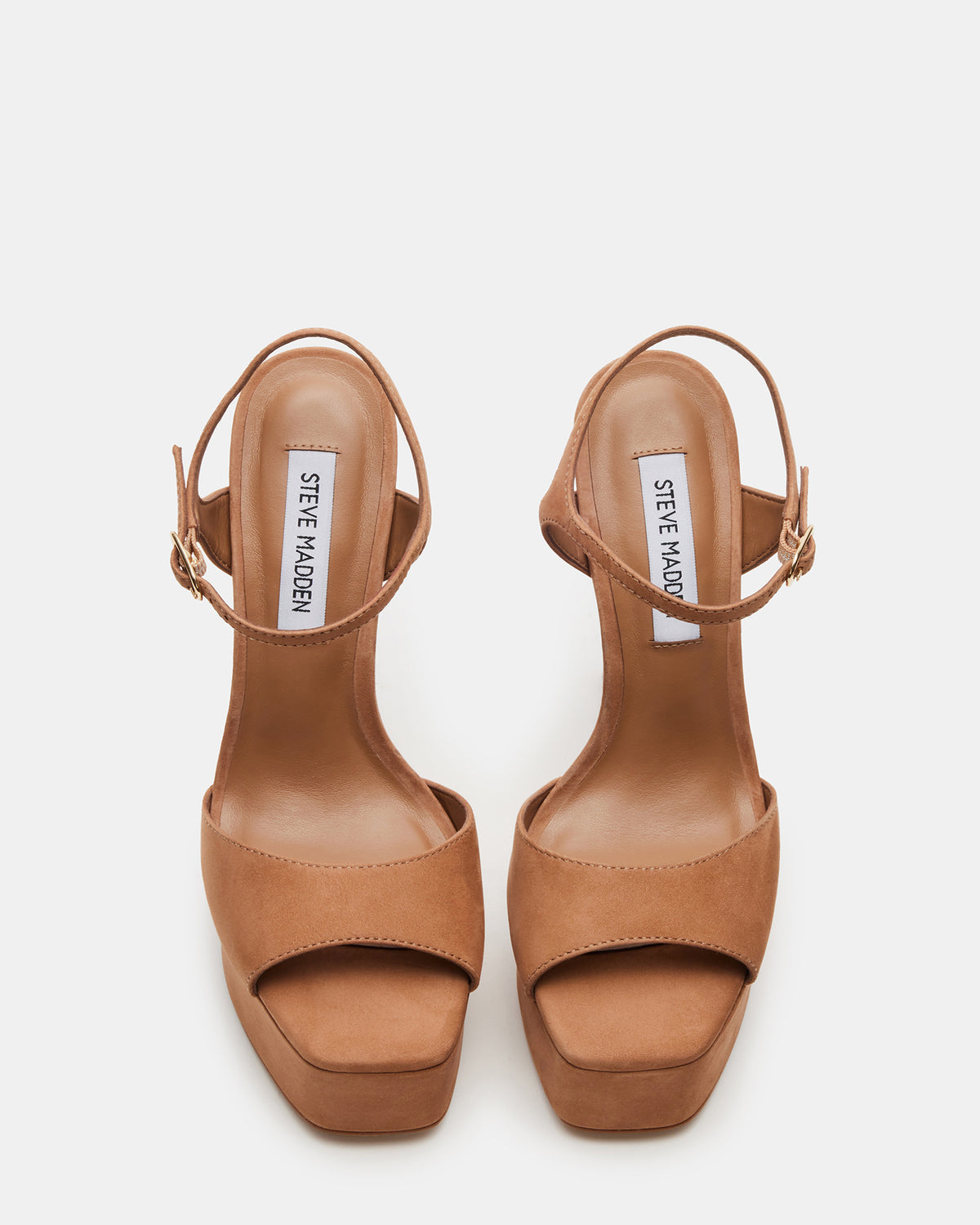 COLOGNE Tan Nubuck Platform Stiletto Women's Heel Steve Madden TAN NUBUCK