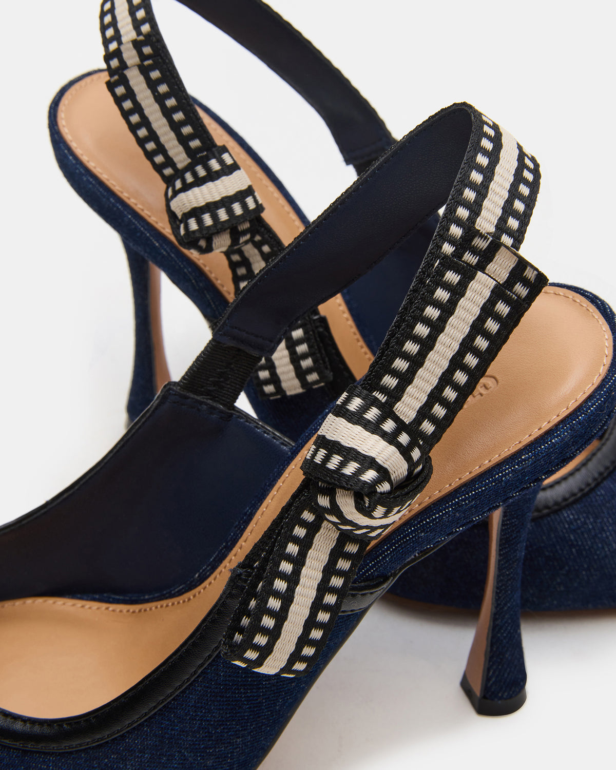 BRI Dark Denim Slingback Pump Women's Heel Steve Madden DARK DENIM