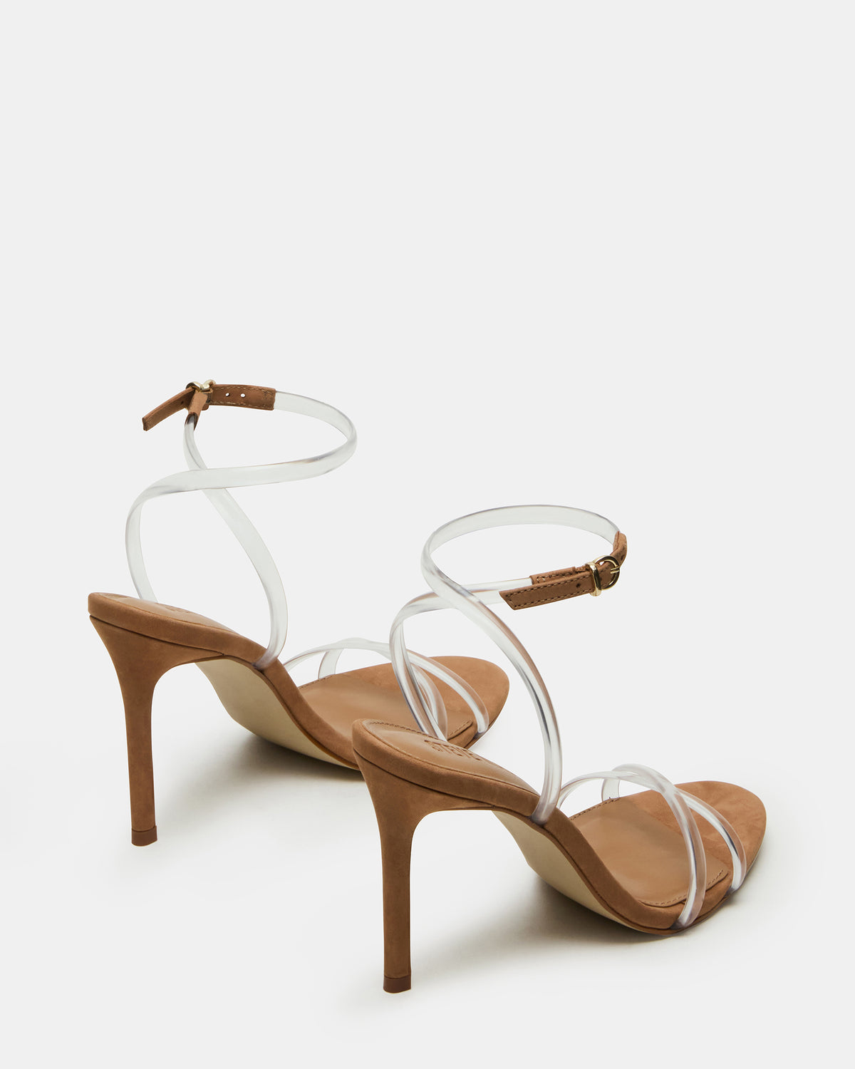 JYPSEY Clear Strappy Stiletto Women's Heel Steve Madden CLEAR