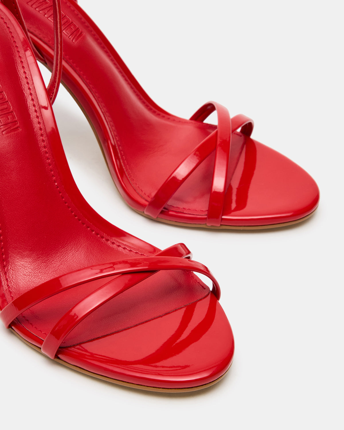 JYPSEY Red Patent Strappy Stiletto Women's Heel Steve Madden RED PATENT