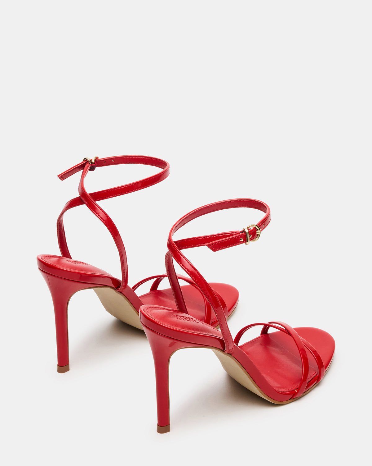 JYPSEY Red Patent Strappy Stiletto Women's Heel Steve Madden RED PATENT