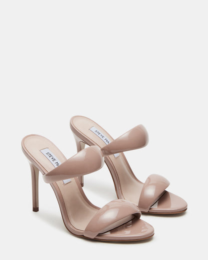 SATURN Blush Patent Stiletto Mule Women's Heel Steve Madden BLUSH PATENT
