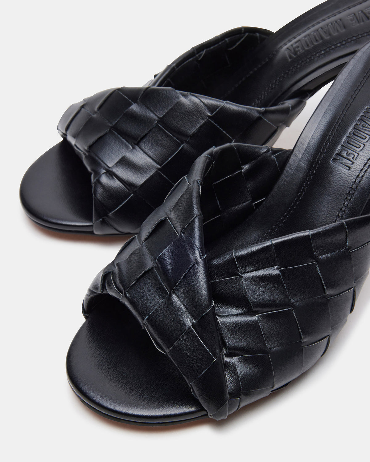 KOUTURE Black Stiletto Mule Heel | Women's Heels Steve Madden BLACK