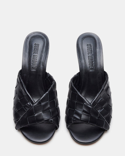 KOUTURE Black Stiletto Mule Heel | Women's Heels Steve Madden BLACK