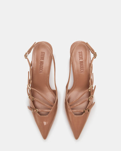 LIANA Mocha Women's Slingback Pointed-Toe Low Heel Steve Madden MOCHA