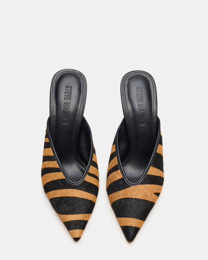 LITA Tiger Pointed-Toe Mule Pump Women's Heel Steve Madden TIGER