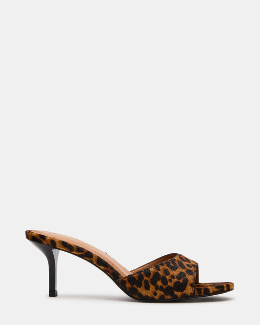 KENDRIX Leopard Women's Mule Heel Steve Madden LEOPARD