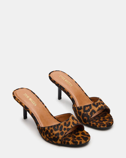 KENDRIX Leopard Women's Mule Heel Steve Madden LEOPARD