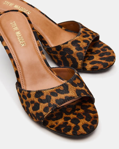 KENDRIX Leopard Women's Mule Heel Steve Madden LEOPARD