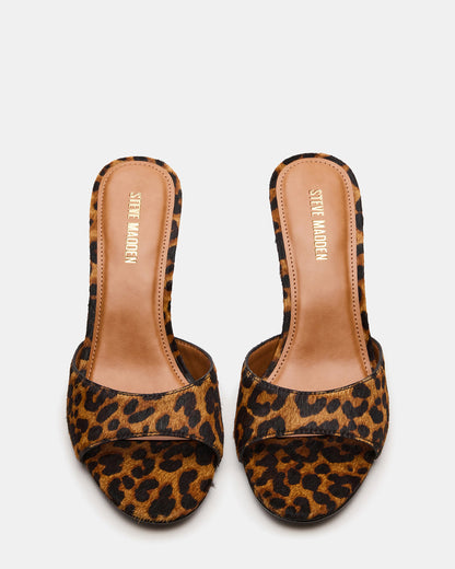 KENDRIX Leopard Women's Mule Heel Steve Madden LEOPARD