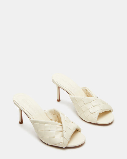 KOUTURE Bone Stiletto Mule Heel | Women's Heels Steve Madden BONE