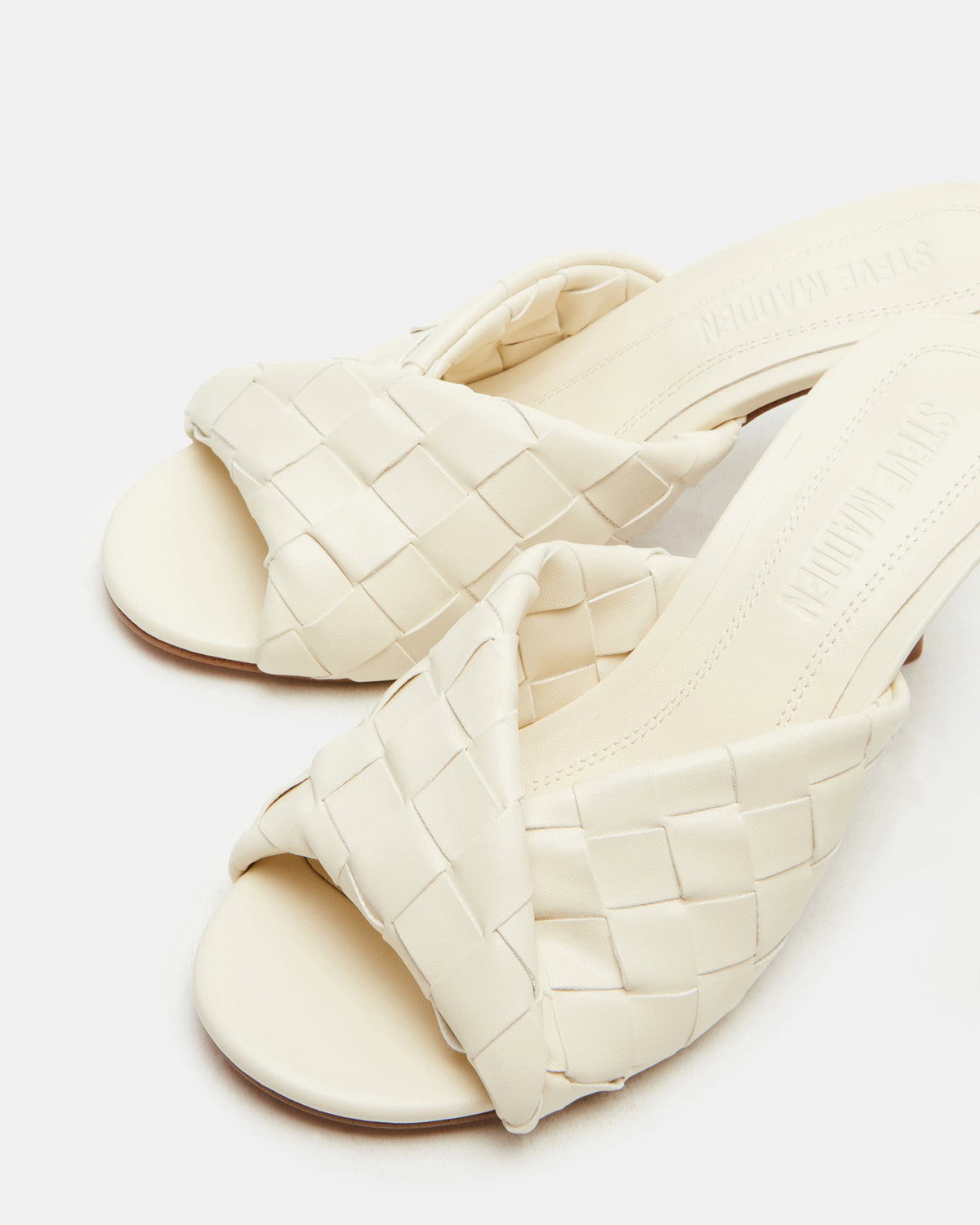 KOUTURE Bone Stiletto Mule Heel | Women's Heels Steve Madden BONE