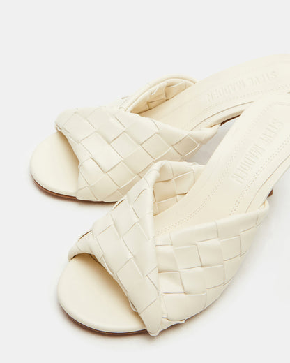 KOUTURE Bone Stiletto Mule Heel | Women's Heels Steve Madden BONE