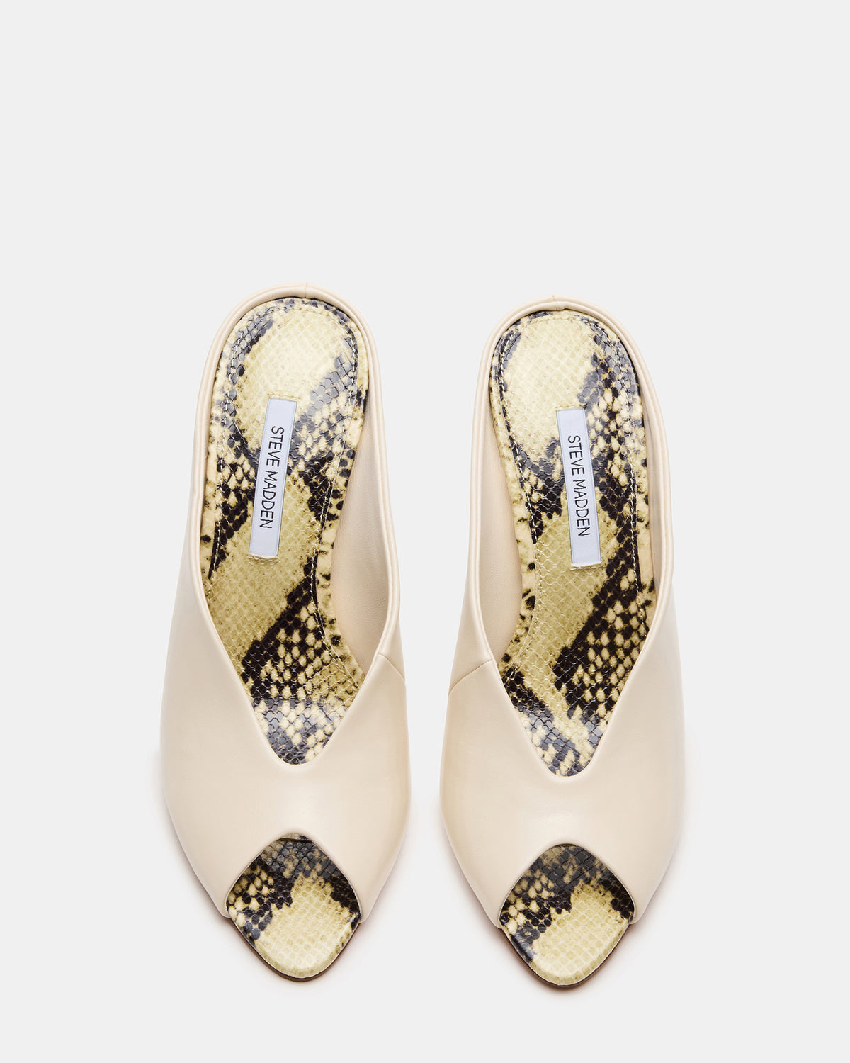 AGAZE Bone Multi Peep-Toe Stiletto Women's Heel Steve Madden BONE MULTI