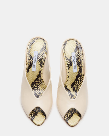 AGAZE Bone Multi Peep-Toe Stiletto Women's Heel Steve Madden BONE MULTI