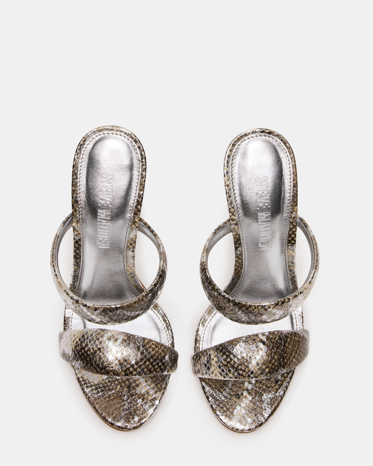 SATURN Snake Stiletto Mule Women's Heel Steve Madden SNAKE