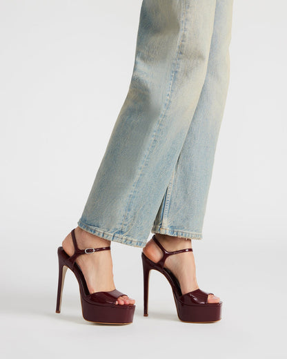 COLOGNE Clear Platform Stiletto Women's Heel Steve Madden CLEAR