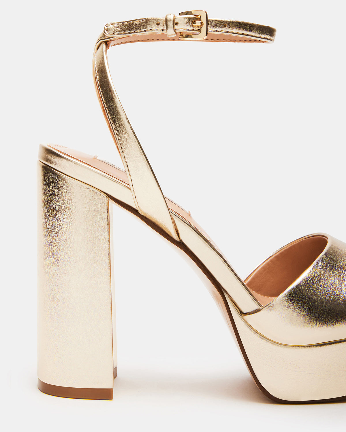 LOURDES Champagne Platform Heel | Women's Heels Steve Madden CHAMPAGNE