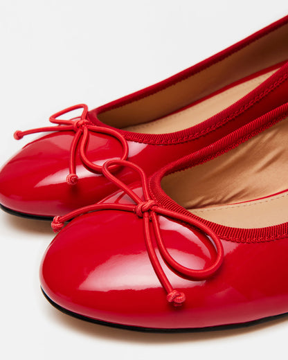 CHERISH Red Patent Women's Slip-On Heel Steve Madden RED PATENT