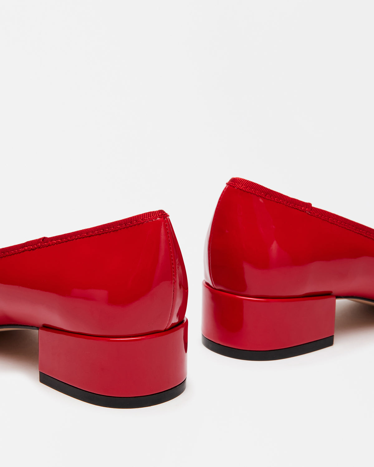 CHERISH Red Patent Women's Slip-On Heel Steve Madden RED PATENT