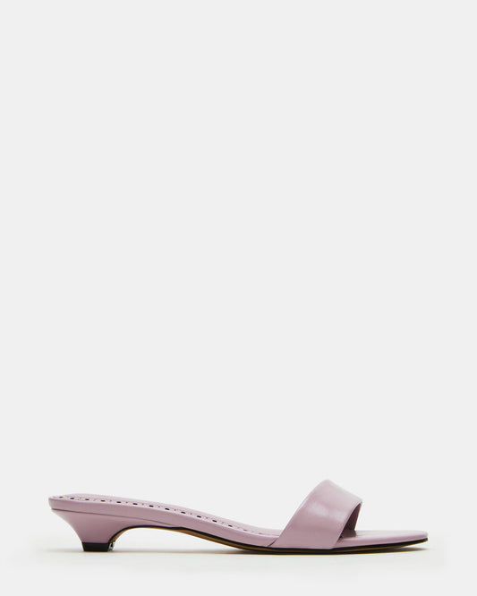 BERRY Pink Women's Mule Kitten Heel Steve Madden PINK