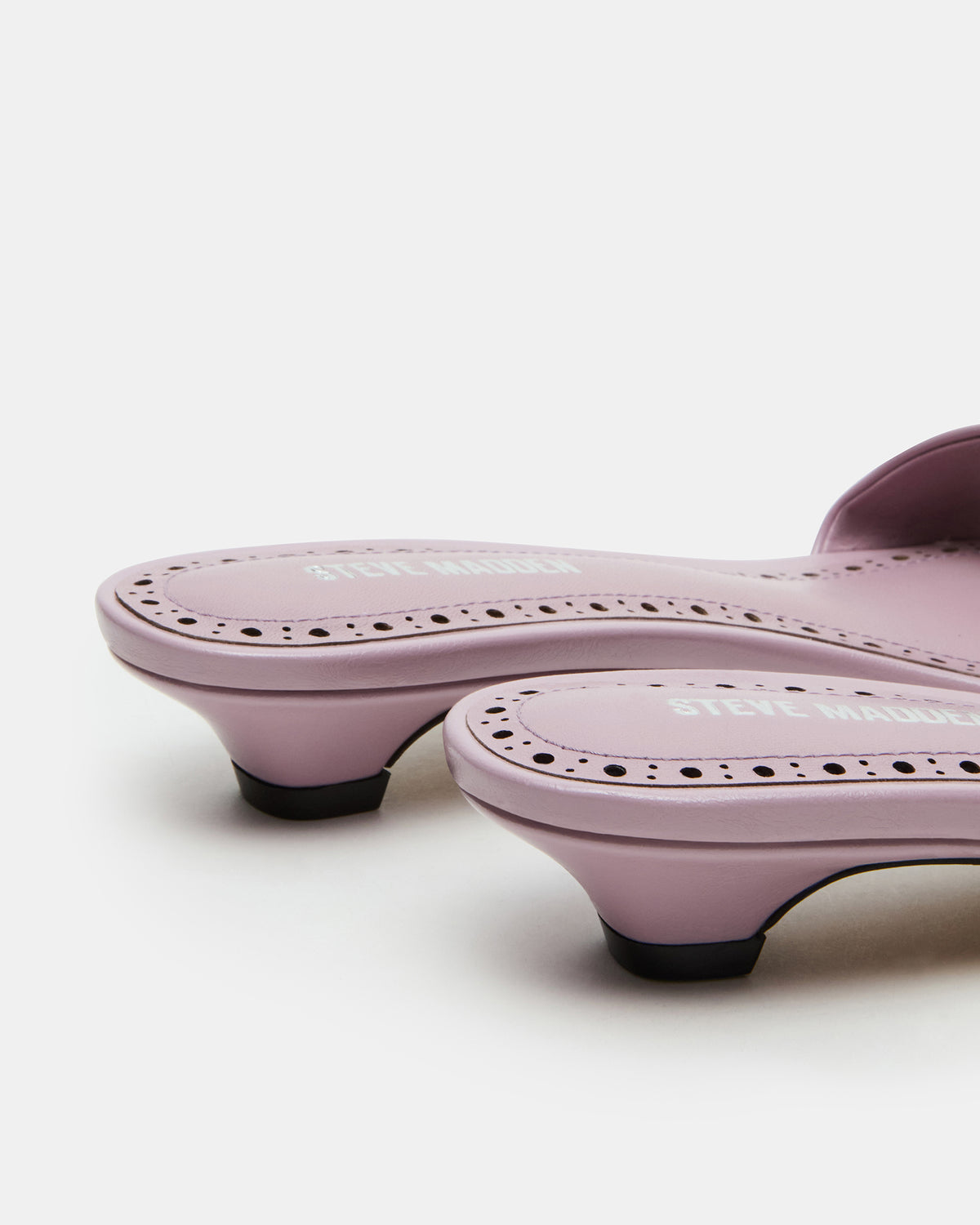 BERRY Pink Women's Mule Kitten Heel Steve Madden PINK