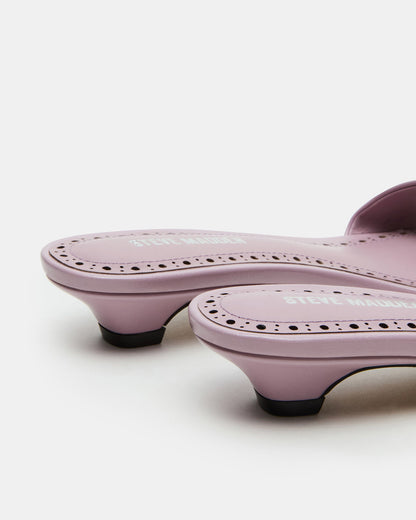 BERRY Pink Women's Mule Kitten Heel Steve Madden PINK